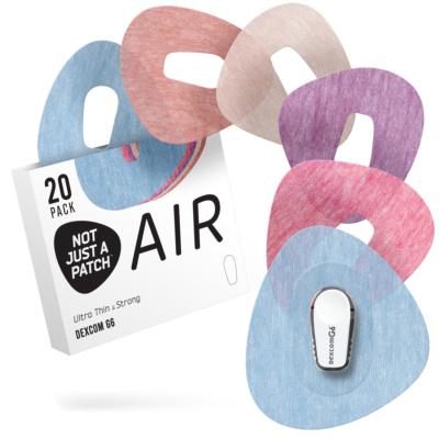 Air Patch Multicouleur pour capteur Dexcom G6