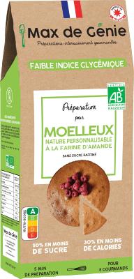 Préparation pour Moelleux nature personnalisable