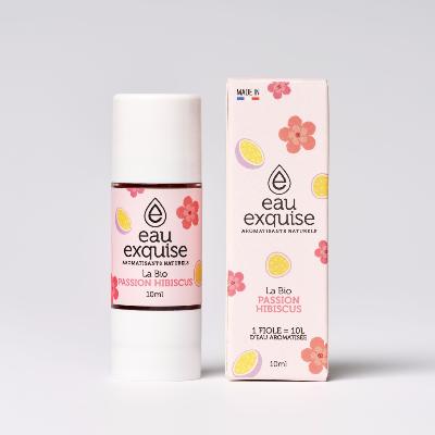 Eau Exquise - Aromatisant naturel - Passion Hibiscus BIO