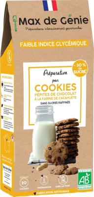 Préparation pour Cookies aux pépites de chocolat et leur note Cacahuète